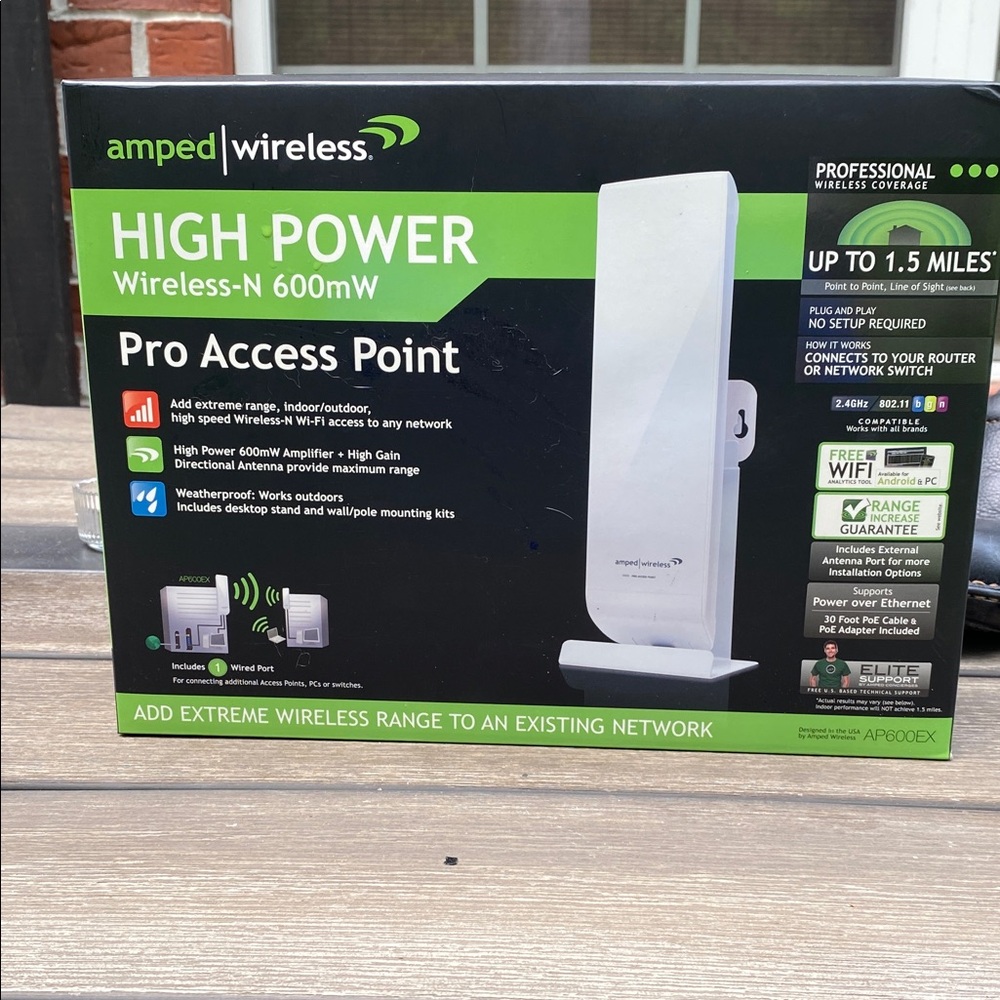 High Power Pro Access Point - White